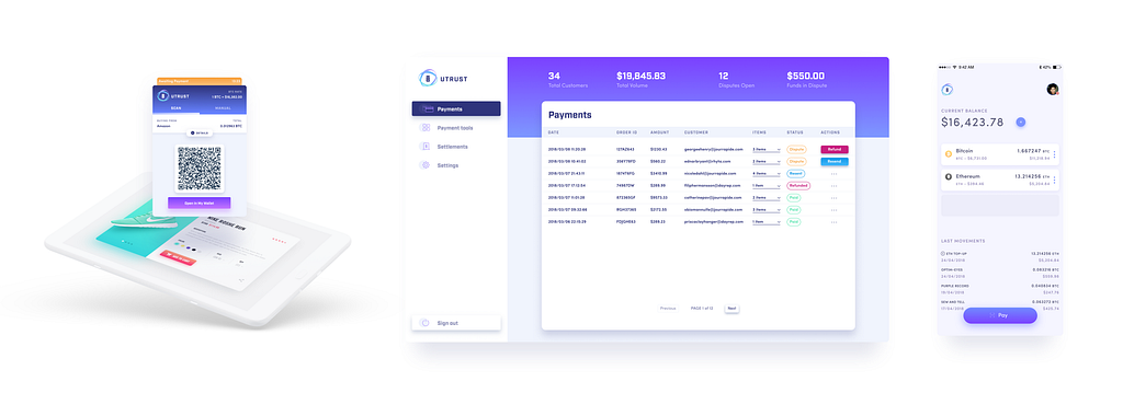 Utrust — product update (april 19, 2018) Utrust — product update (april 19, 2018)