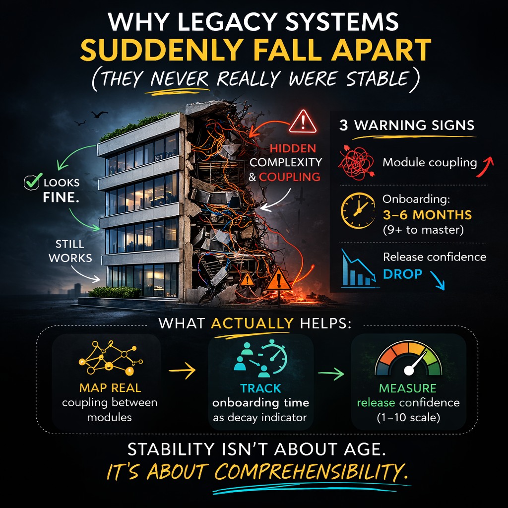 Why Legacy Projects Run Fine for Years — Then Suddenly Fall Apart