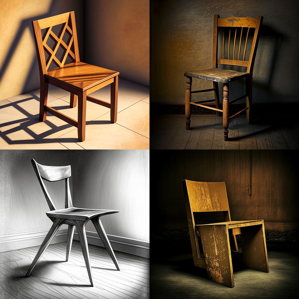 chairs, hardboard