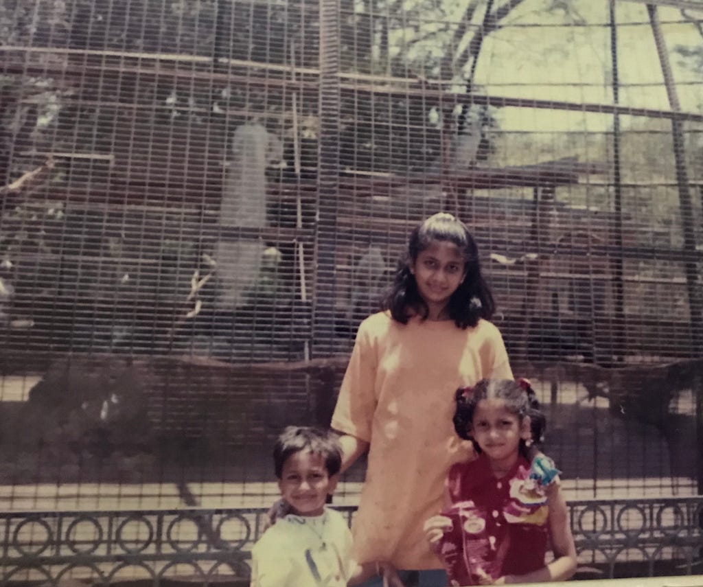 Childhood picture from Byculla zoo / Rani Baug