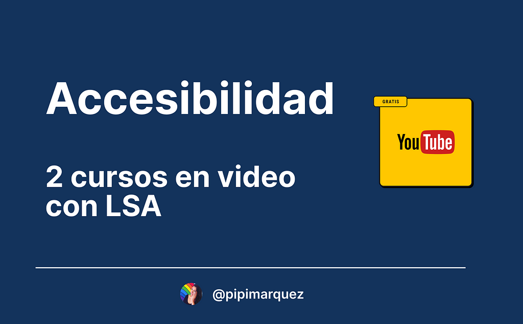 accesibilidad 2 cursos en video con lengua de seña argentina