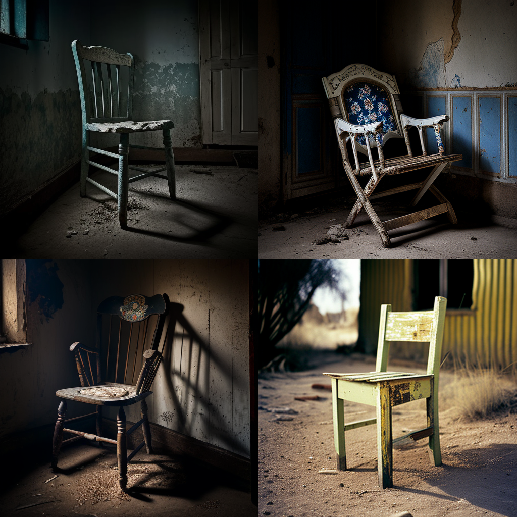 chairs, documentary photography