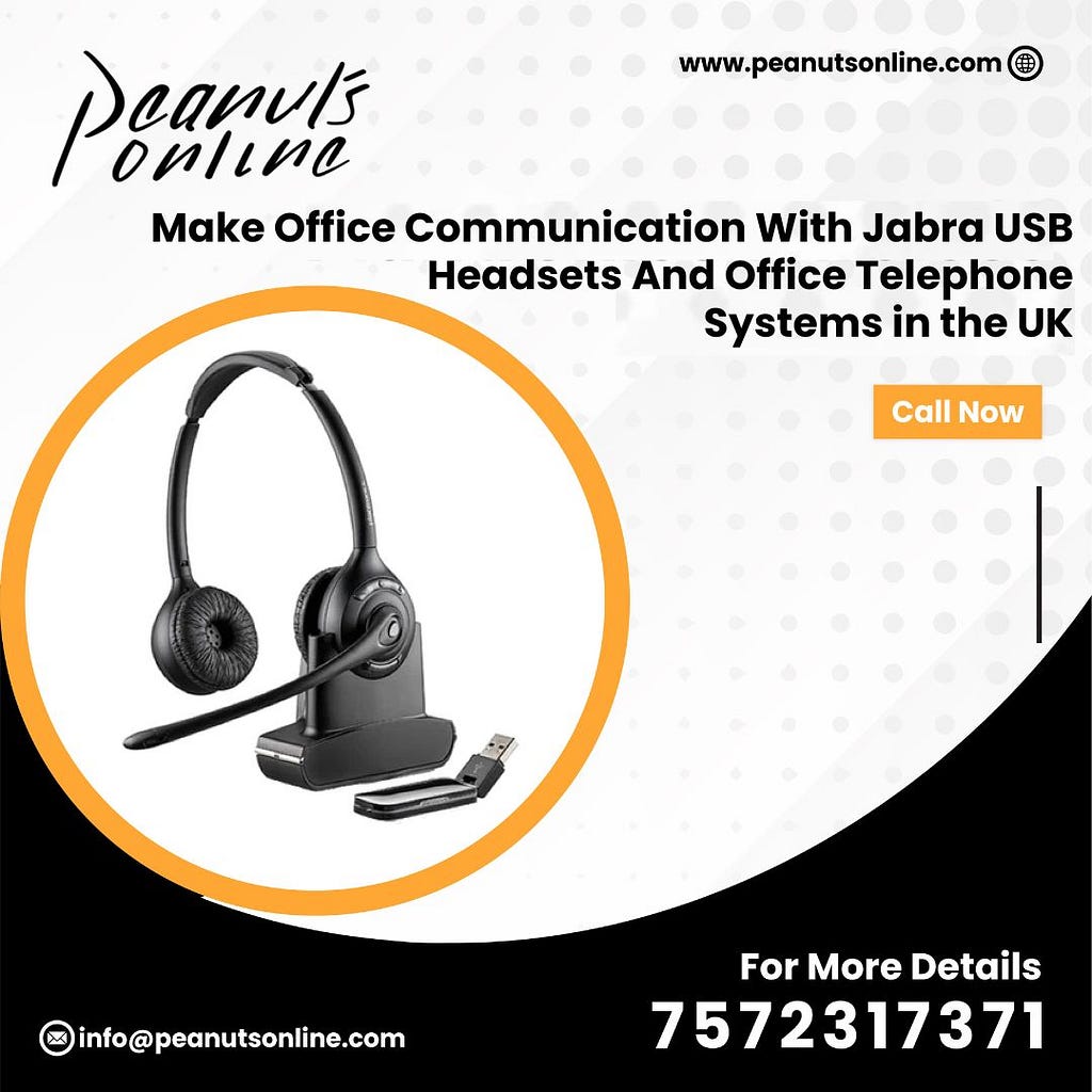 Make Office Communication With Jabra USB Headsets And Office Telephone Systems in the UK