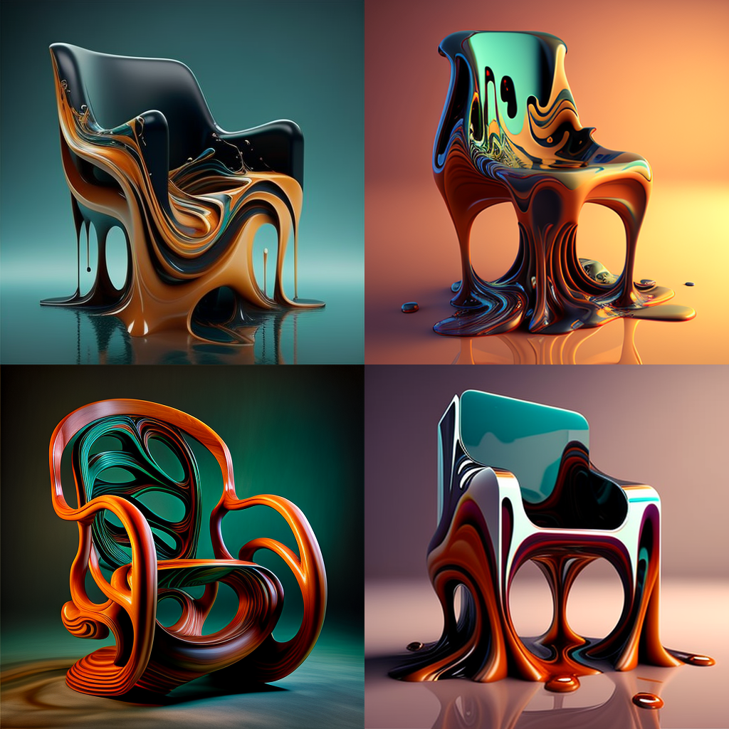 chairs, viscosity