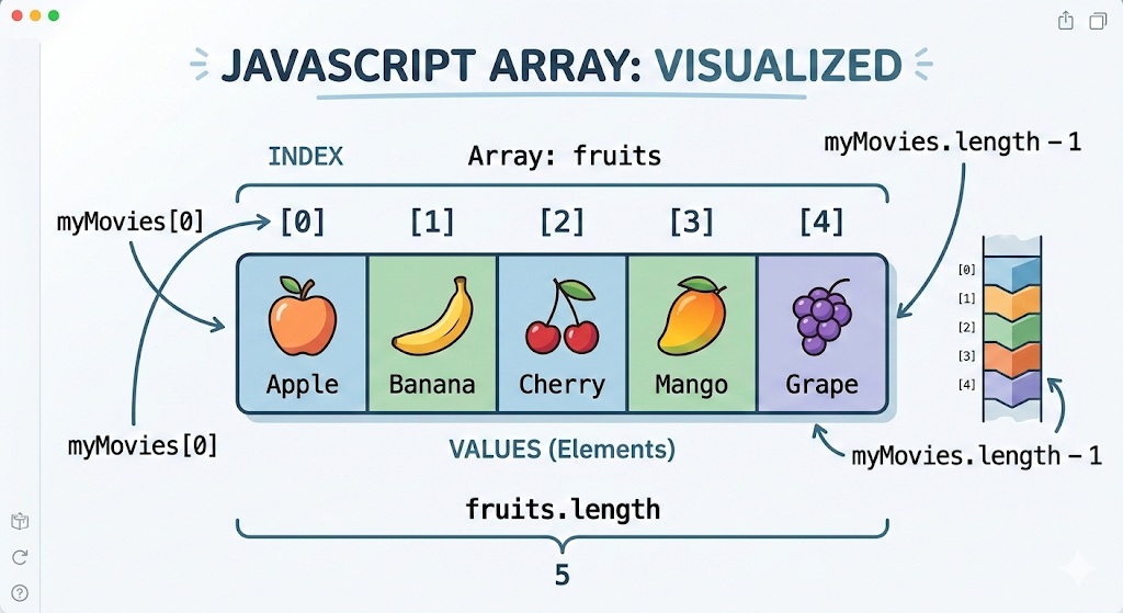 JavaScript Arrays: Organizing Your Data