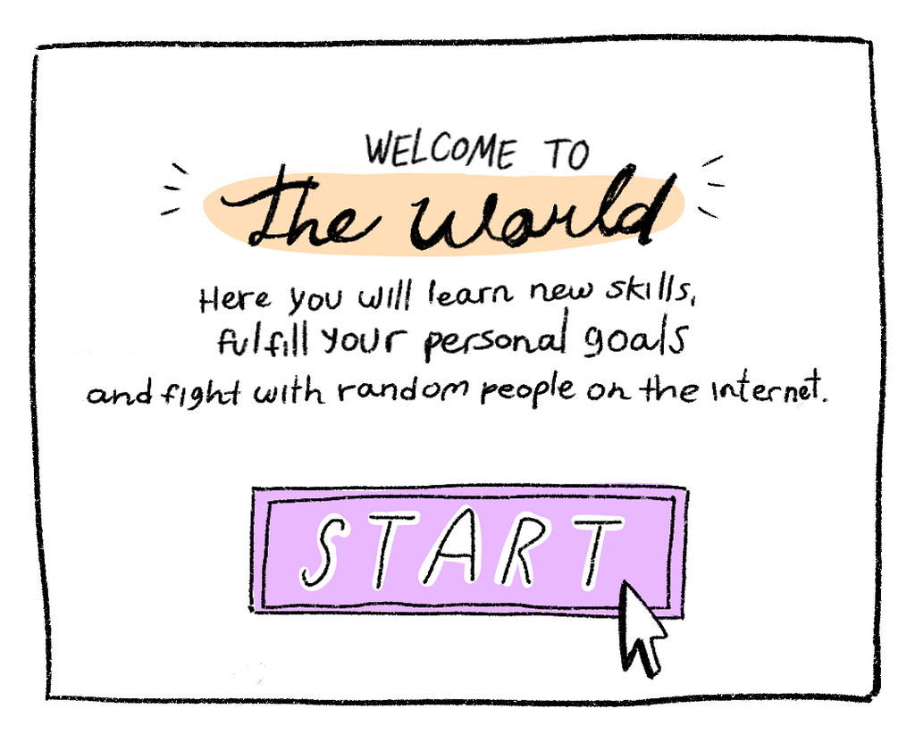Welcome to “the world”