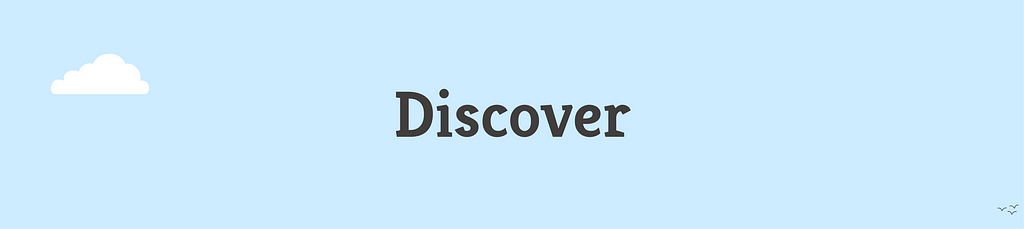 Header: Discover