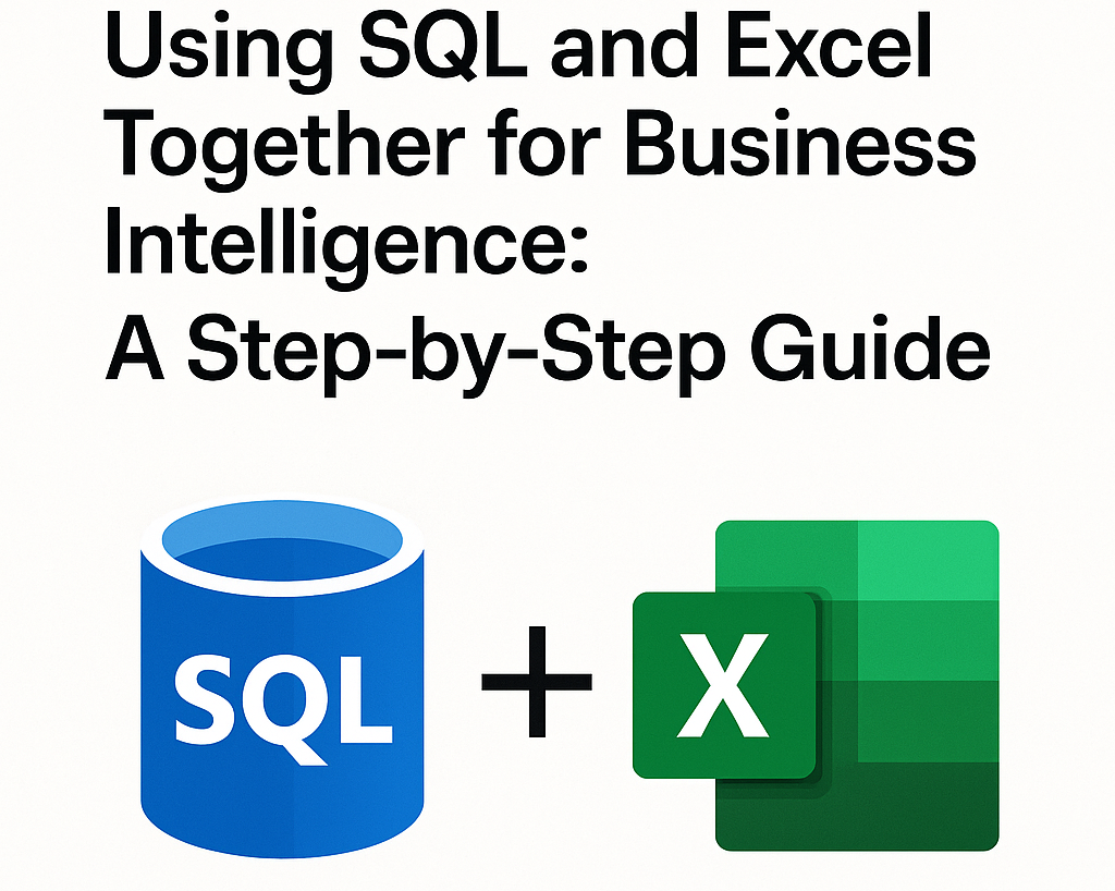 Using SQL and Excel Together for Business Intelligence: A Step-by-Step Guide