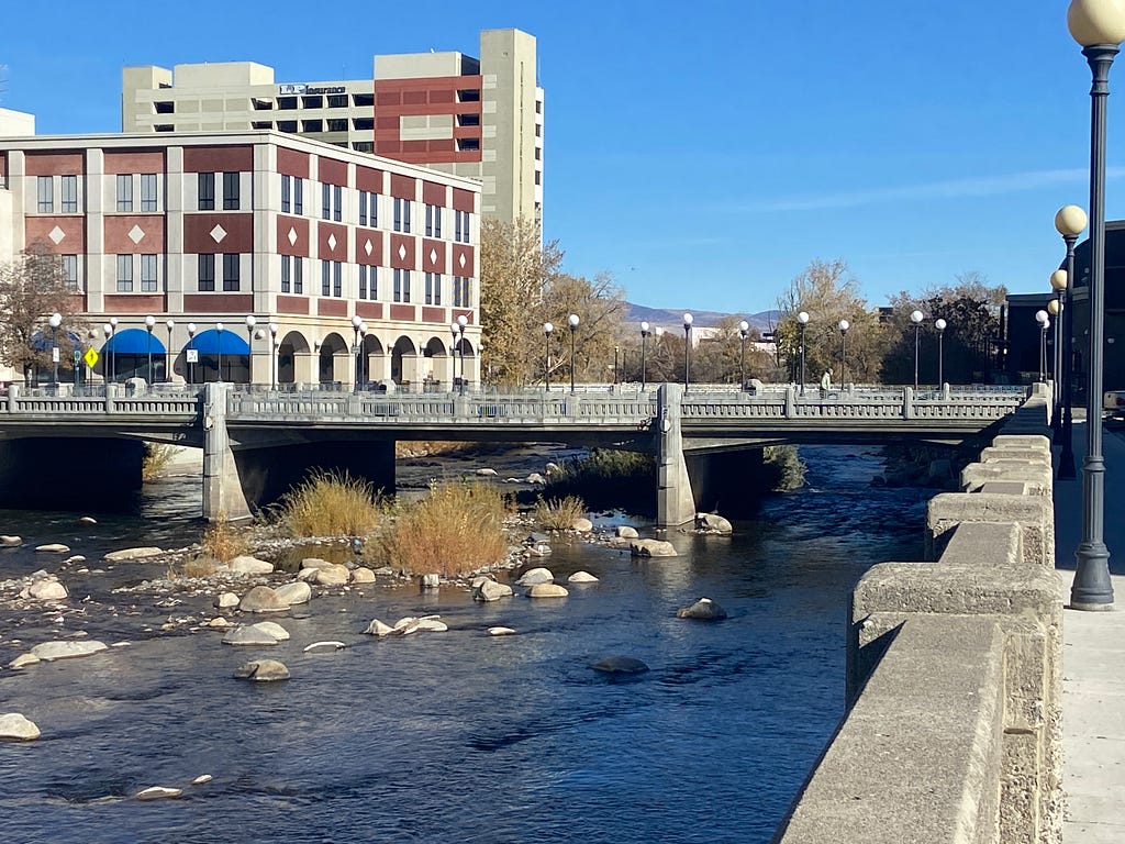 Virginia Street Bridge in Reno, Nevada