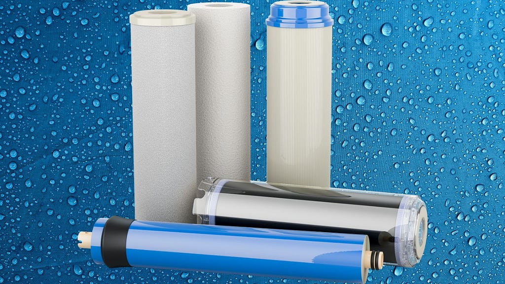 Comparison of filter and membrane technologies in water purification