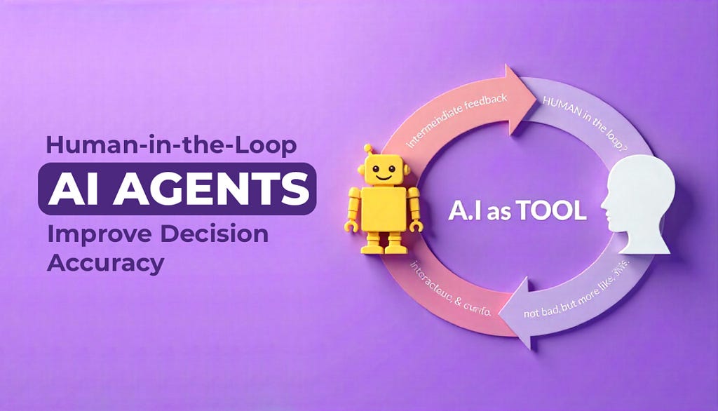 How Human-in-the-Loop AI Agents Improve Decision Accuracy?