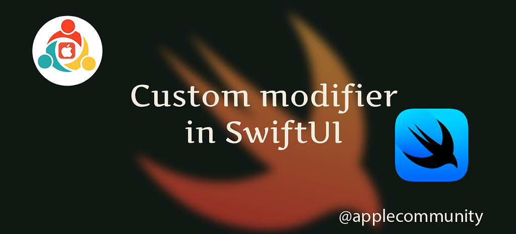 Creating Custom modifier in SwiftUI