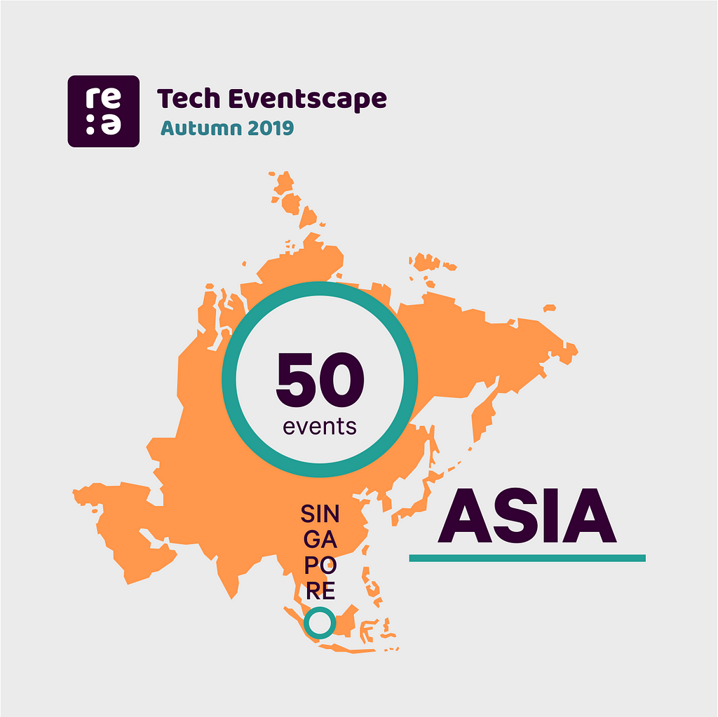 Tech events in Asia, autumn 2019