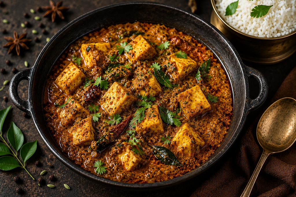 Chettinad Masala Paneer : The South Indian Paneer Curry That Finally Has a Personality