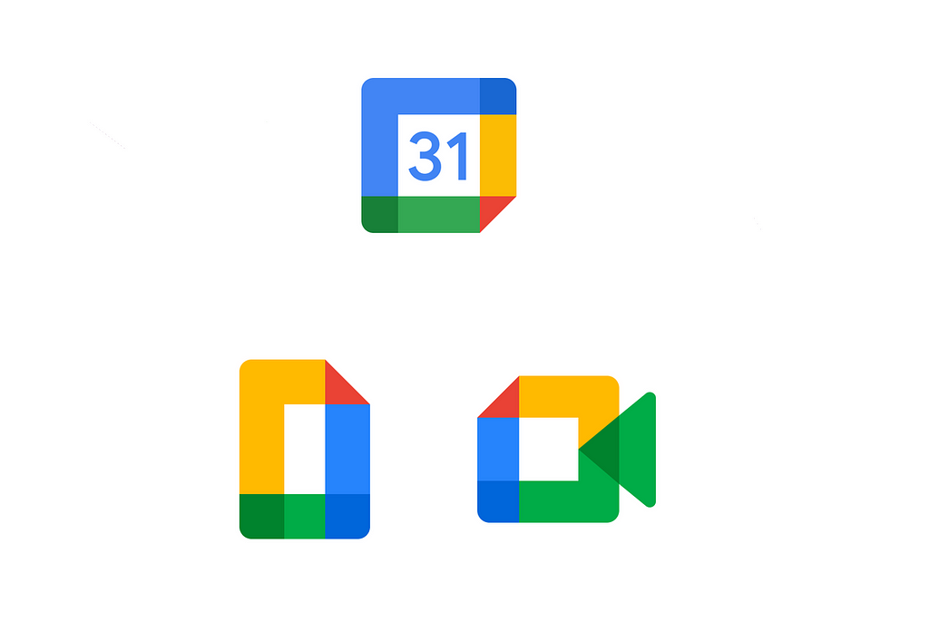Peripheral features are noticed more than elaborative features, especially for new G Suite icons