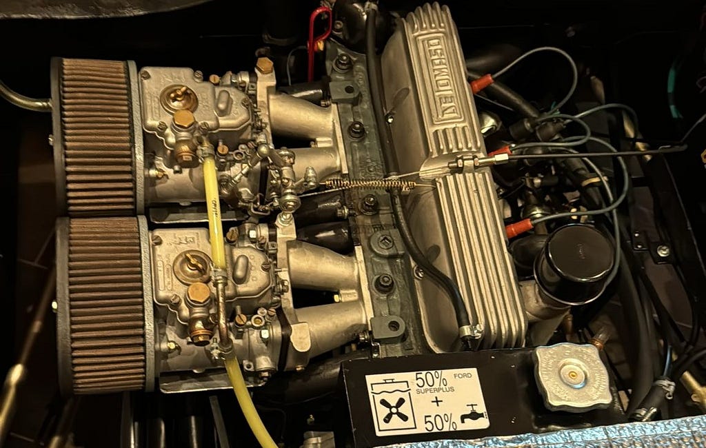 Kip Cyprus: Engine of De Tomaso Vallelunga 1967