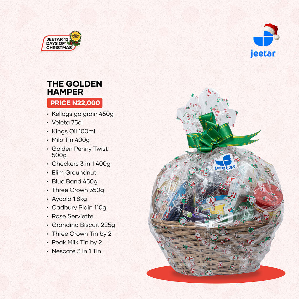 Jeetar 12 Days of Christmas: Checkout Available Hamper Promos