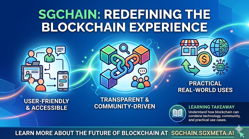 How SGChain is Redefining the Blockchain Experience