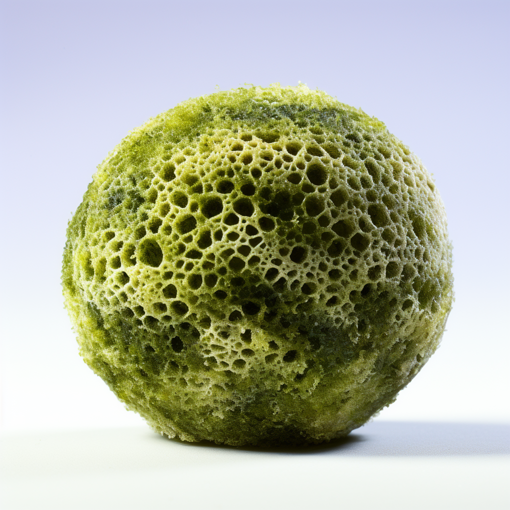 porous moss foam ball