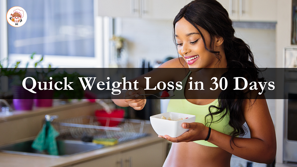 A fit lady eating a bowl of healthy meal