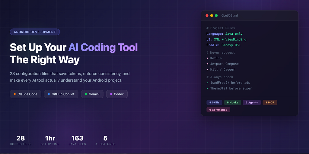 I Set Up My AI Coding Tool Properly for an Android Project — Here’s What Changed