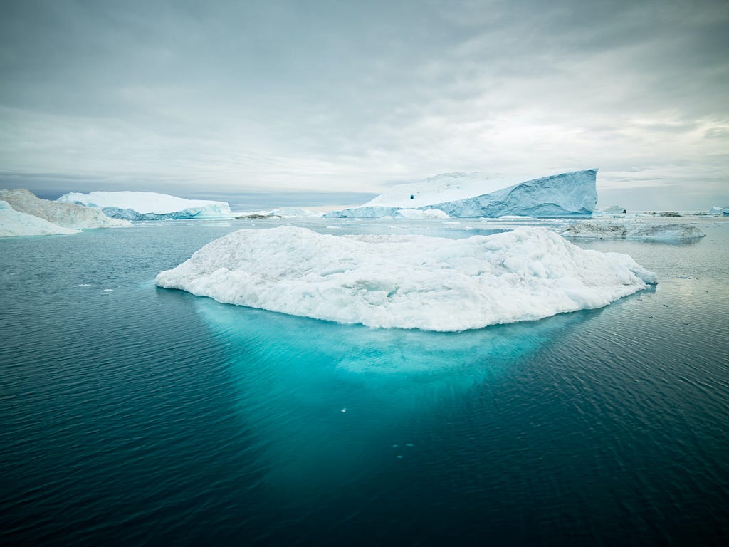 Arctic Icebergs in Ilulissat, Greenland