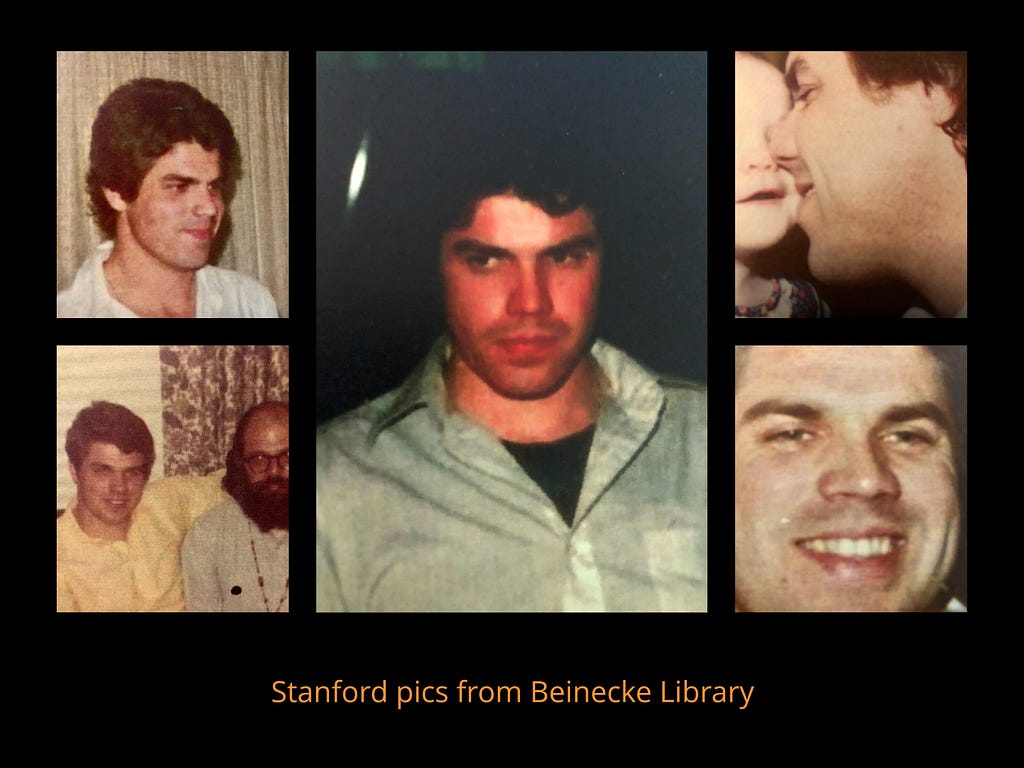 photos of Frank Stanford from Beinecke Library