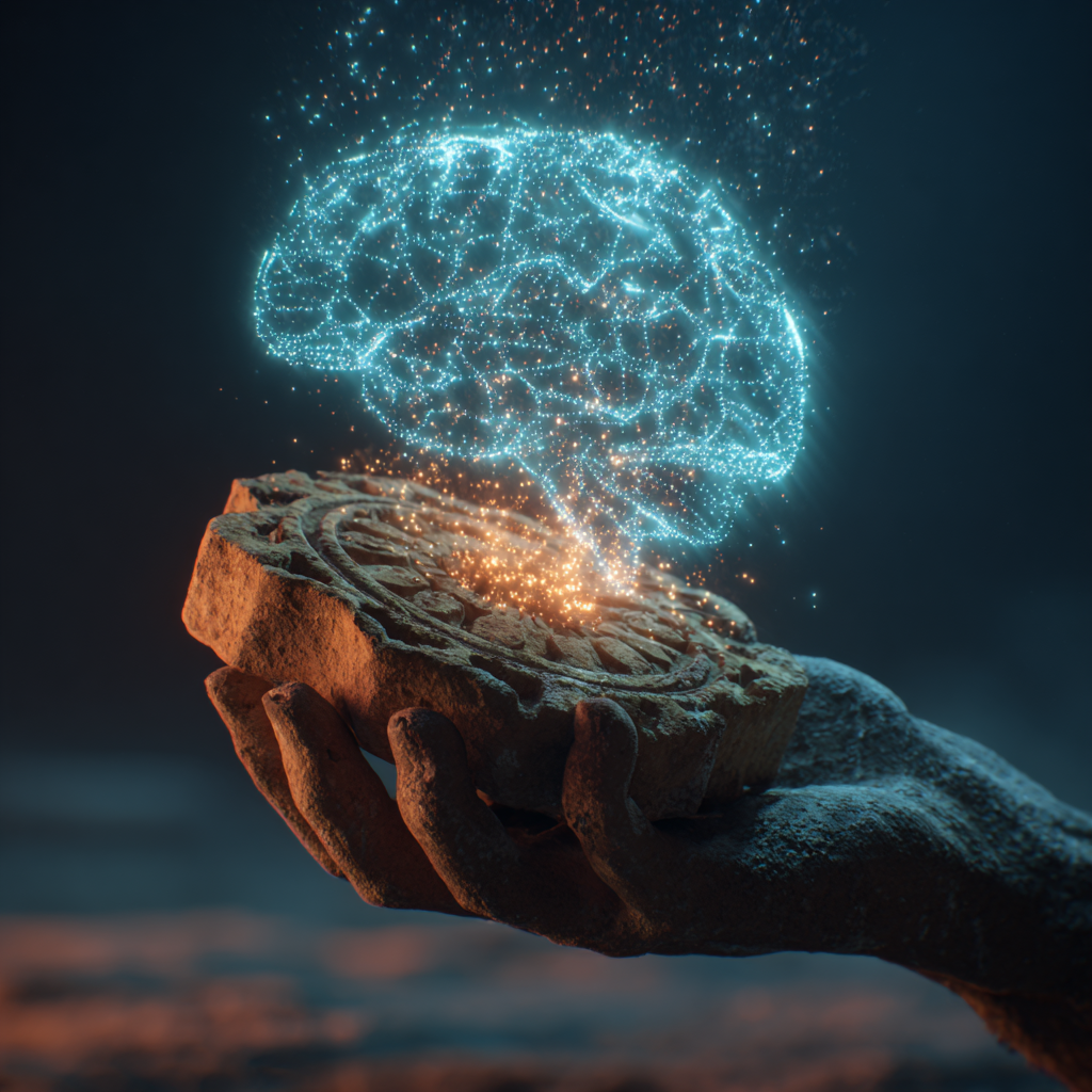 The Evolution of Abstraction: From Tokens to Artificial Intelligence