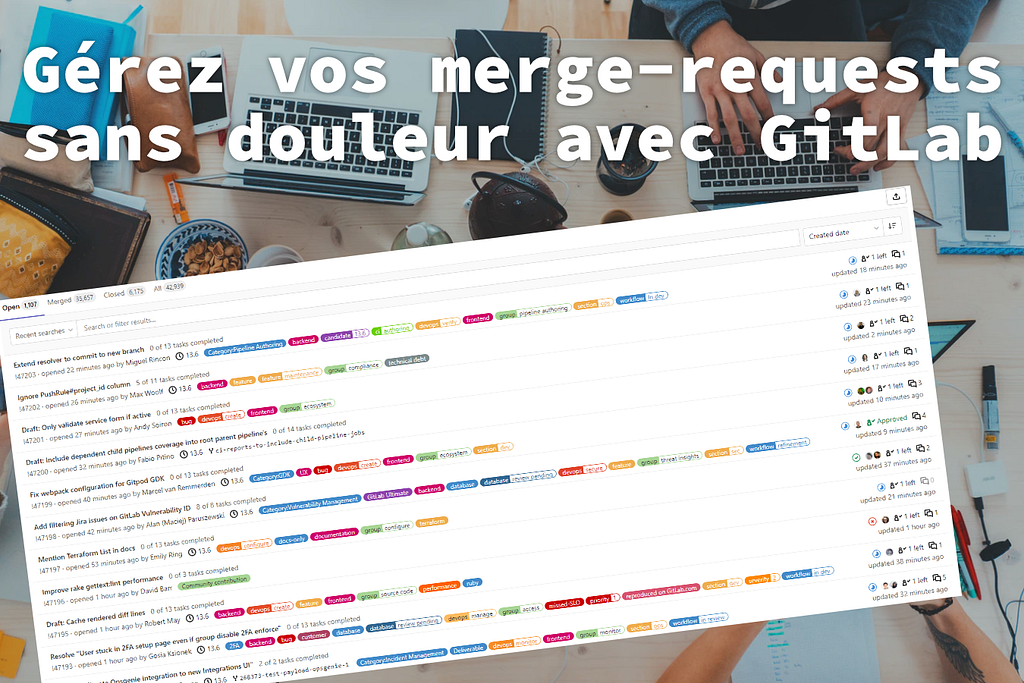 Gérez vos merge-requests sans douleur avec GitLab
