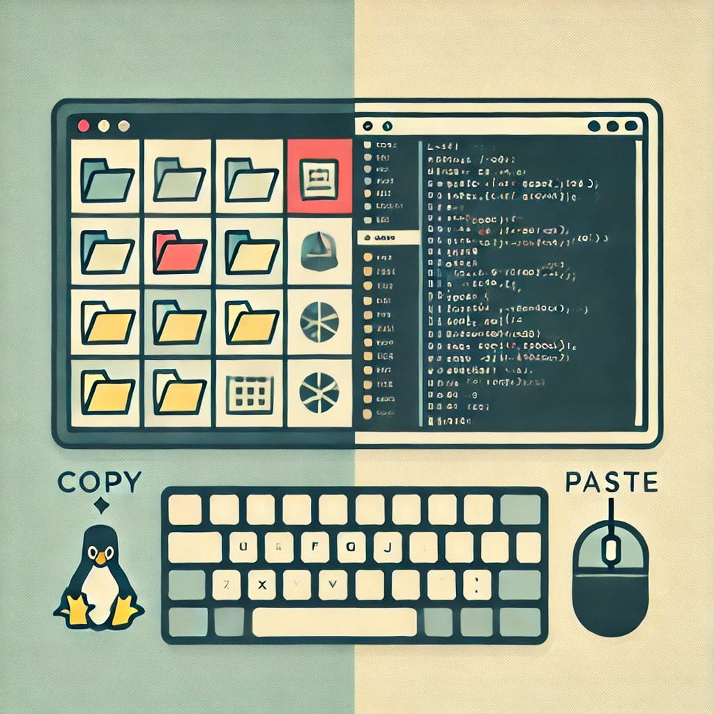 Harmonizing Copy/Paste Shortcuts on Linux Desktop and Terminal: an Ergonomic Solution using Kanata.