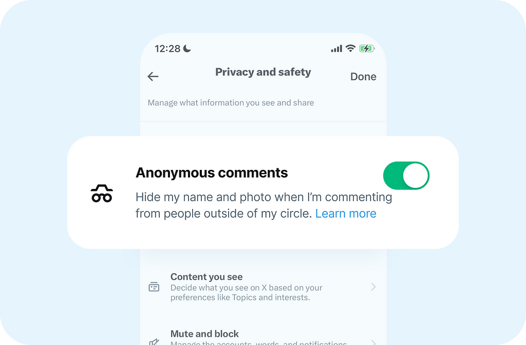 Anonymous comments settings. Mitigating Hate Speech on Social Media Using AI.