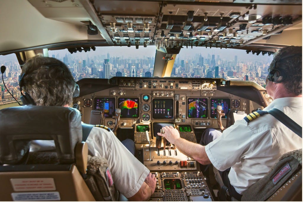 Two Pilots Bet That One Could Land a Full Airline Blindfolded