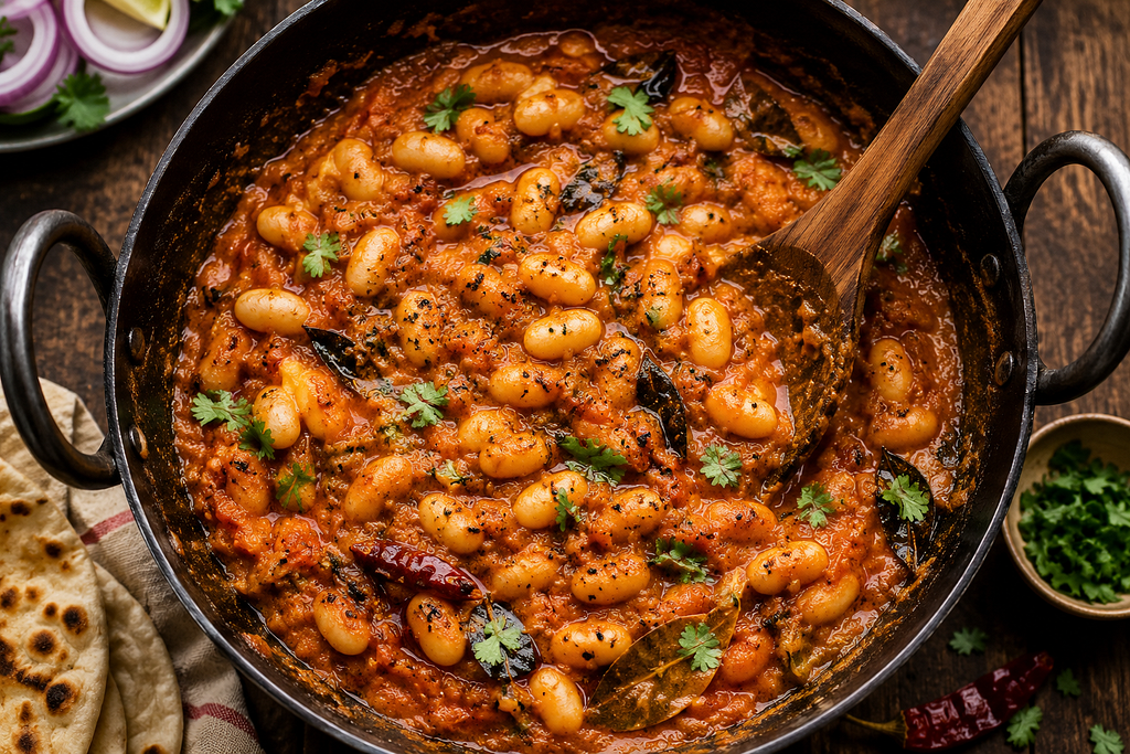 The 40-Minute Dhaba-Style Bean Curry That Quietly Out-Cooks Your Butter Chicken