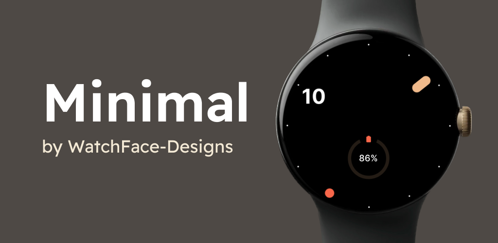 Minimal Wear OS Watch Face