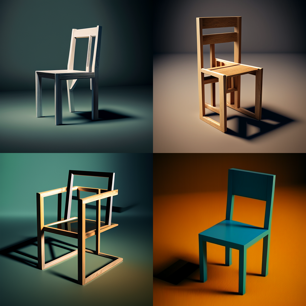 chairs, flat