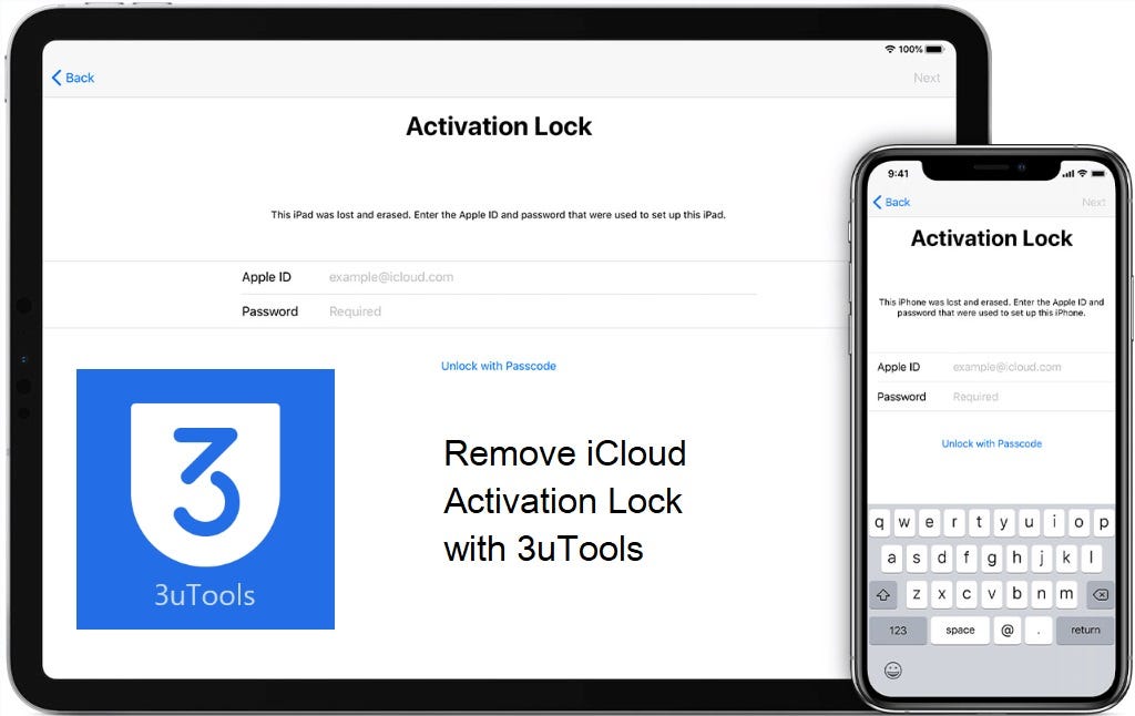 Remove iCloud activation key with 3uTools