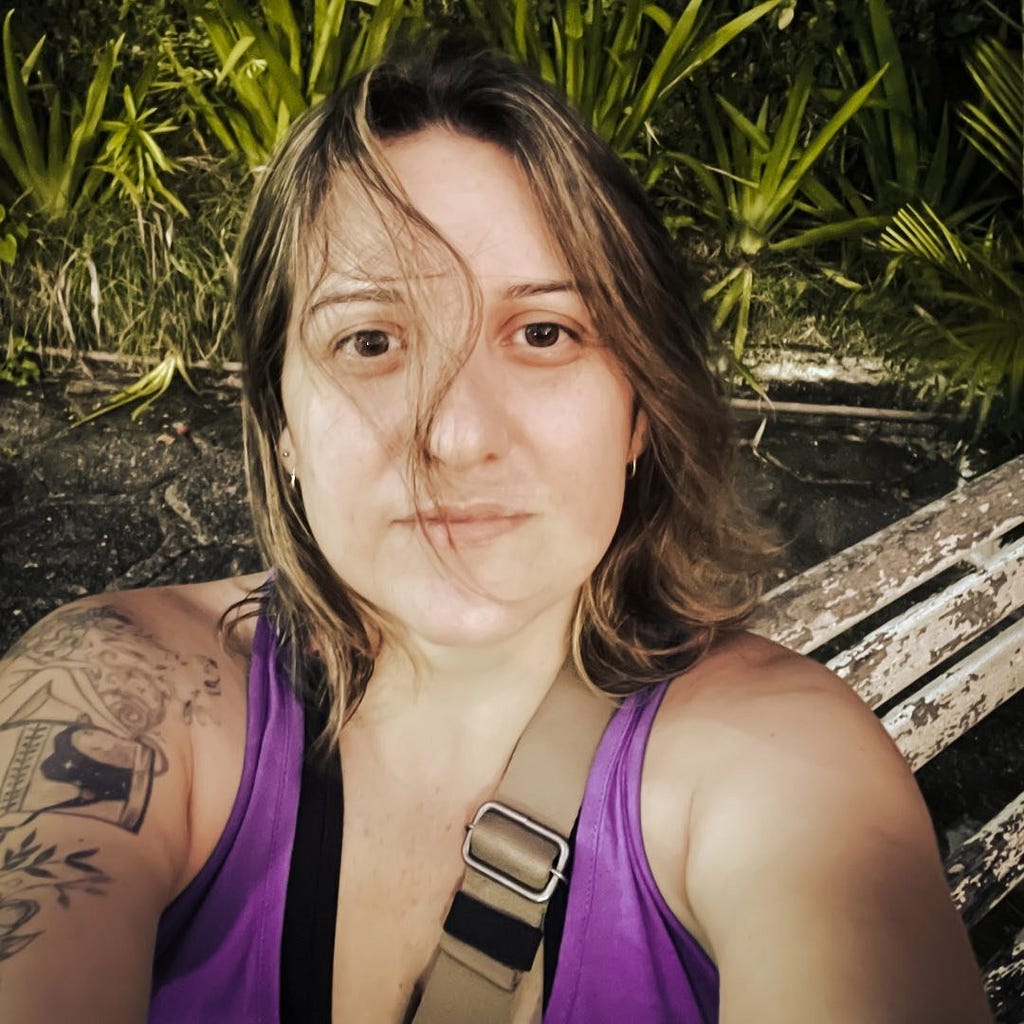 Patricia Castro encara a câmera