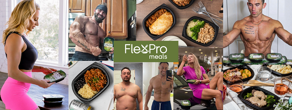 influencers using flexpro meals delivery service