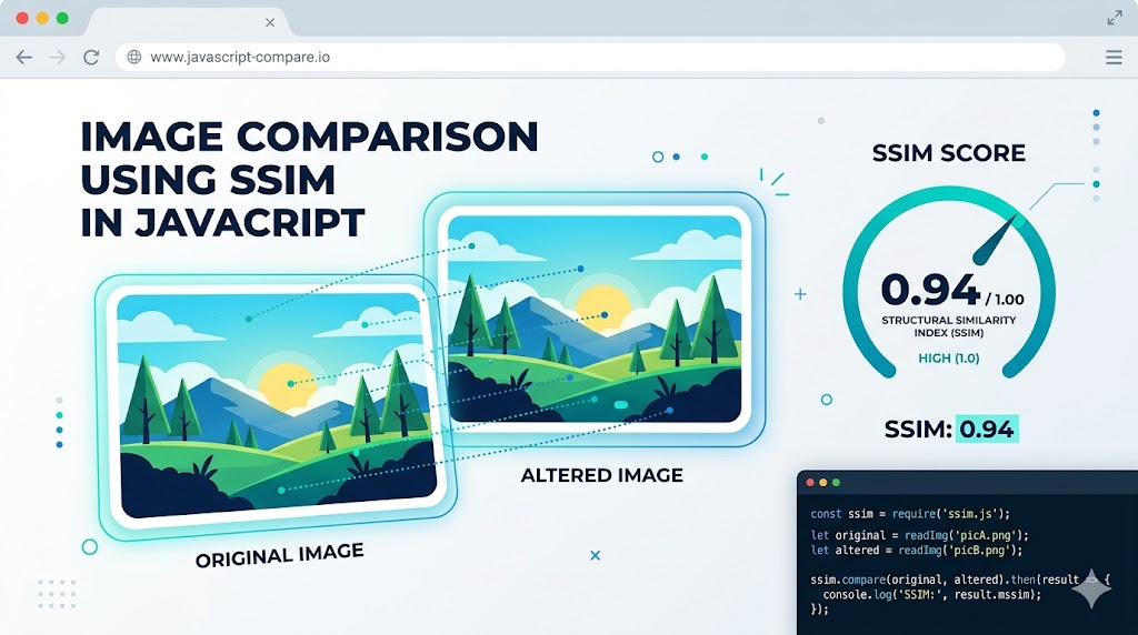 Image Similarity in JavaScript with SSIM.js