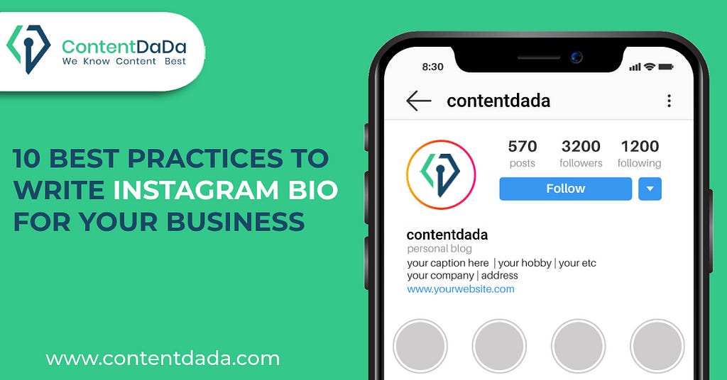 10 BEST PRACTICES TO WRITE INSTAGRAM BIO FOR YOUR BUSINESS
