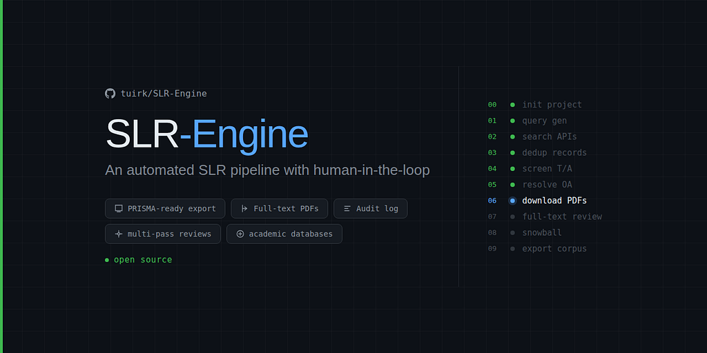 What SLR-Engine is, and how it can help with your research