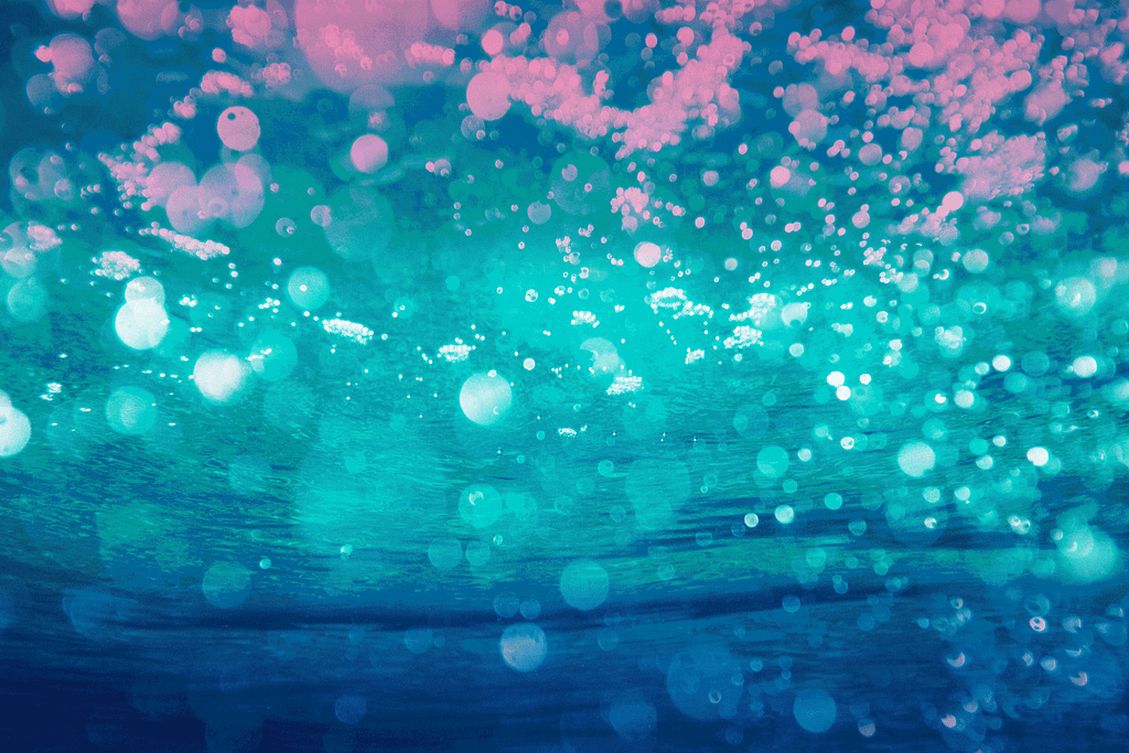 bubbles under water
