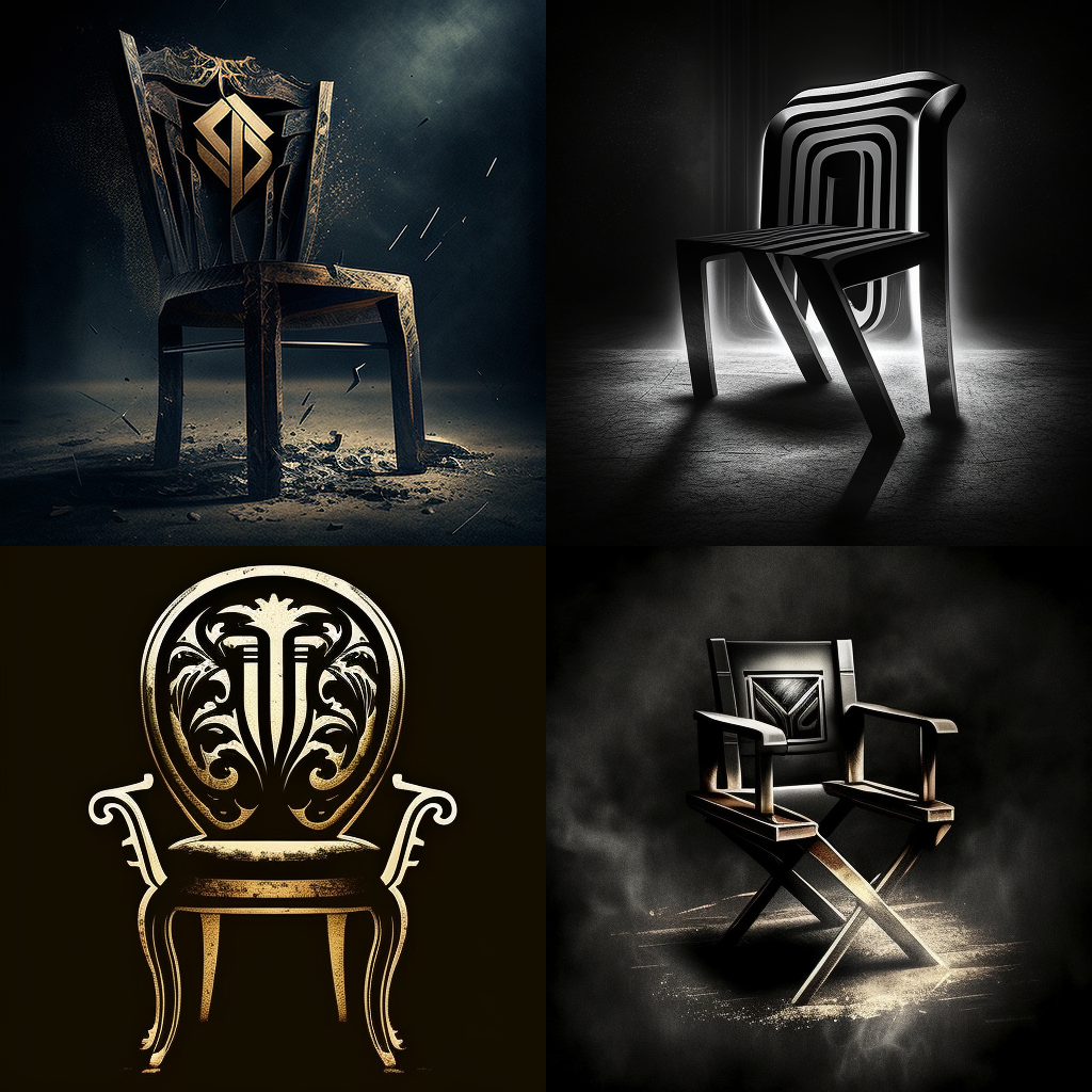 chairs, logo