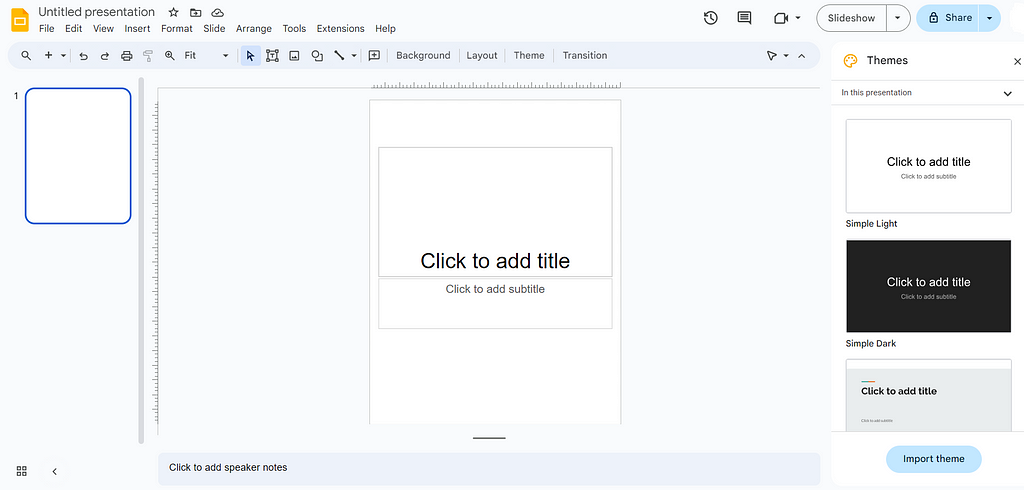 How to Create Vertical Slides in Google Slides