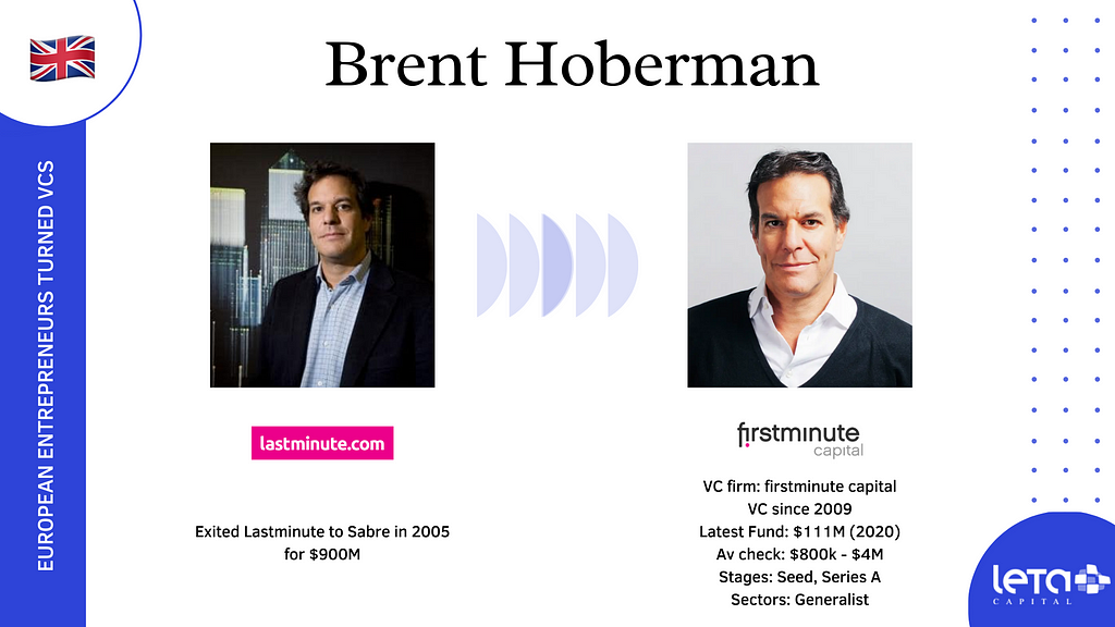 Brent Hoberman (firstminute capital)