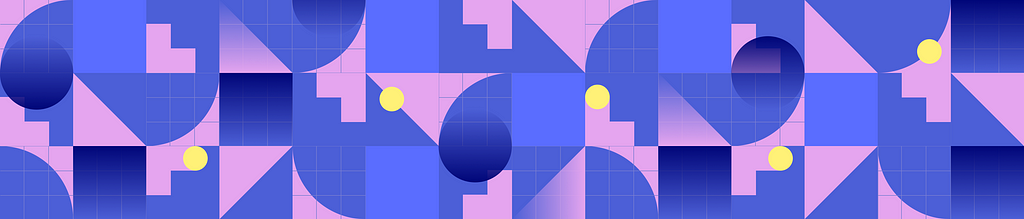 Minimal illustration, on top of the graphs there are now color blocks and gradients
