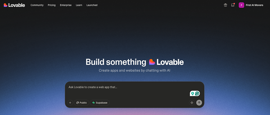 Lovable Platform