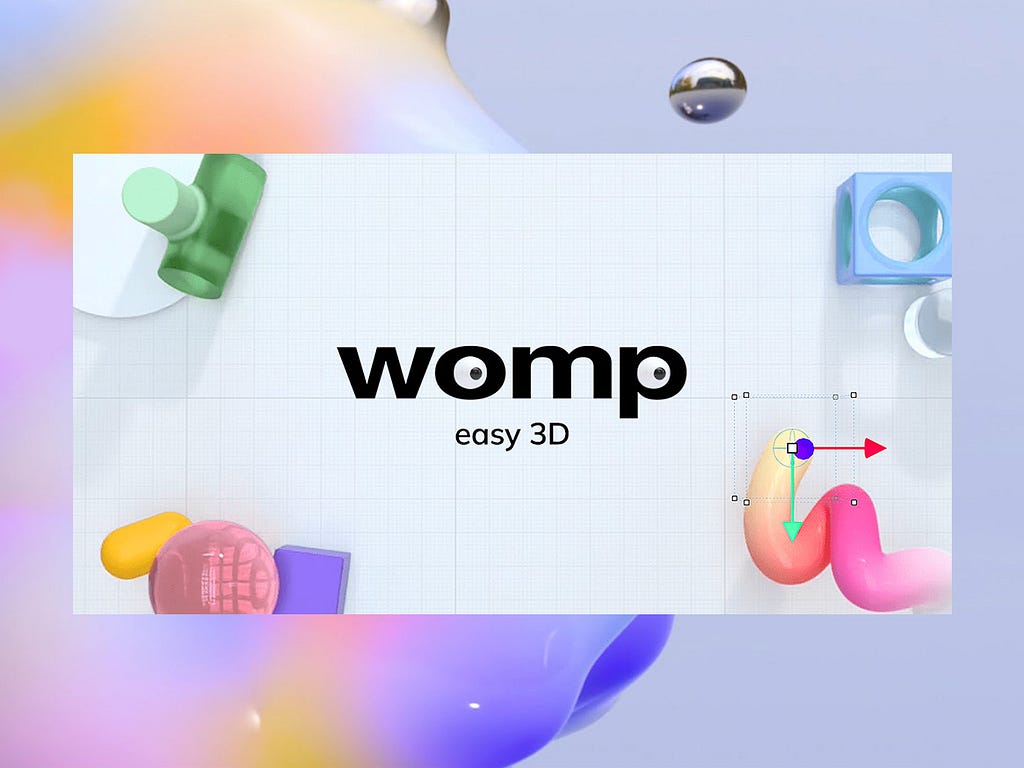 Womp an easy way to create 3D model in the browser. by Samie Ullah Baig