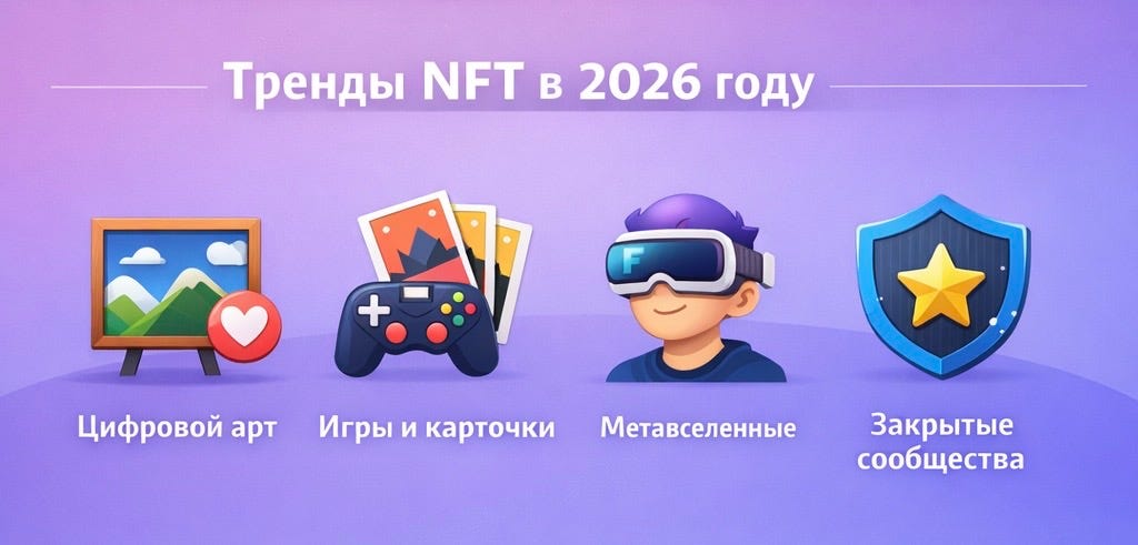 NFT в 2026: живы, но не как инвестиция