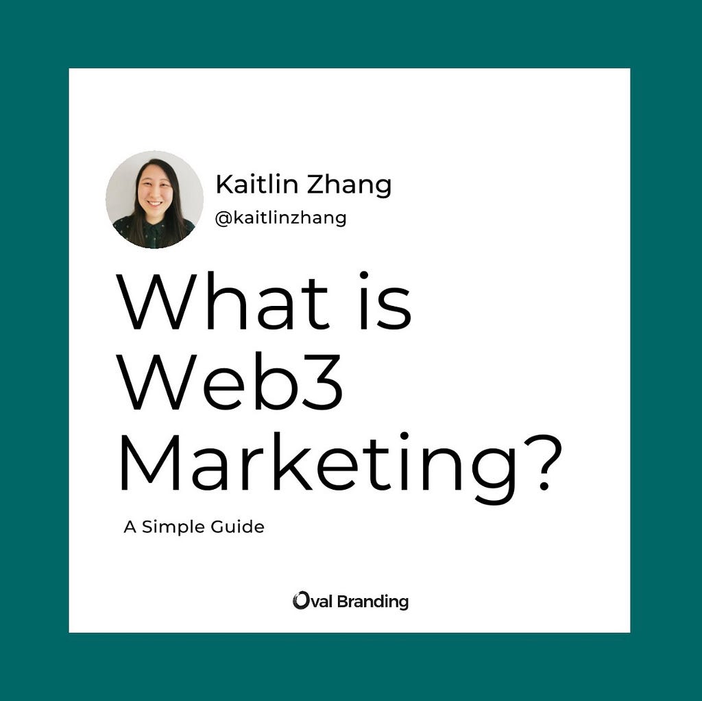 What is Web3 marketing?